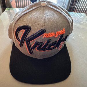 Used NY Knicks New Era Snap Back Hat